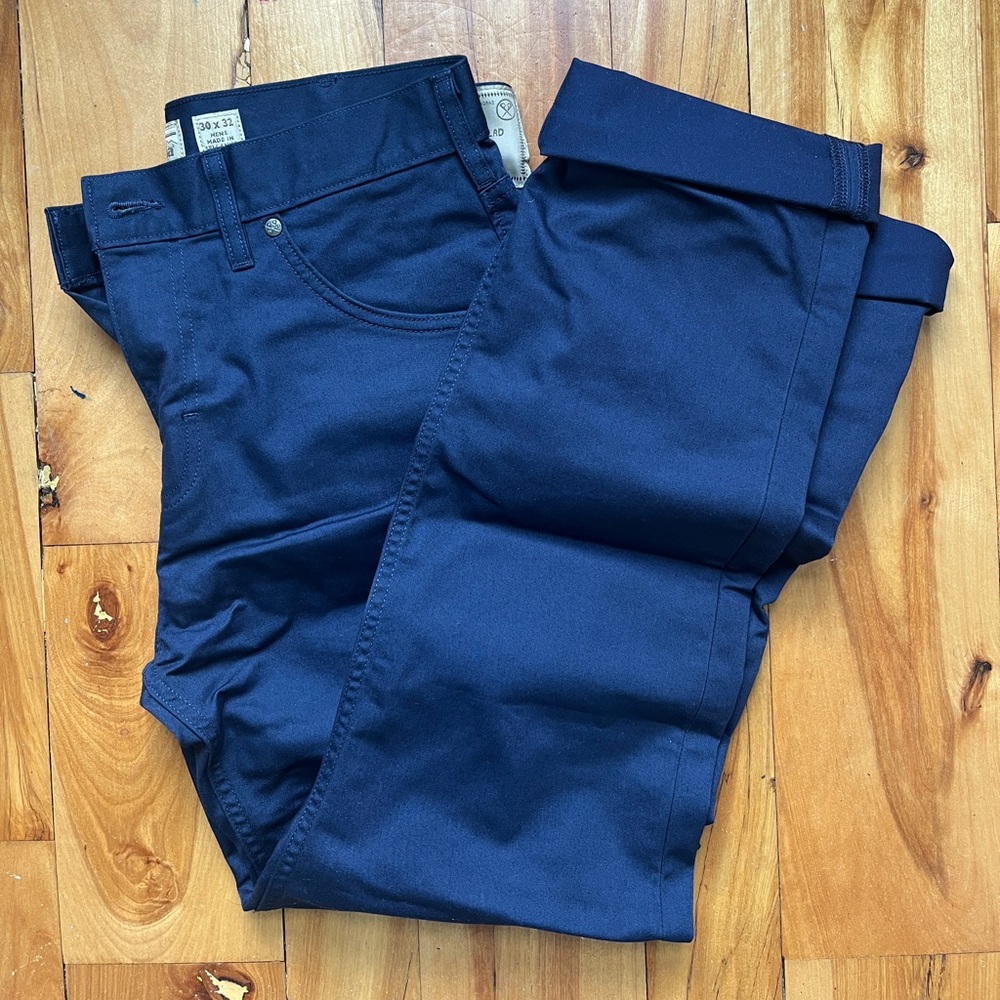 NEW Patagonia Men’s Performance Twill Jeans Navy Blue 30x32